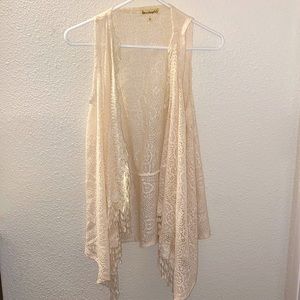 “Tank top” cardigan